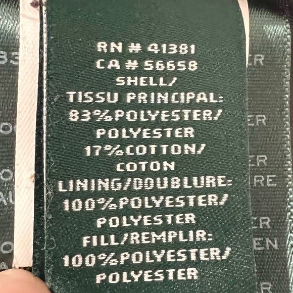 Lauren Ralph Lauren black faux fur trim hooded women’s coat size XS - Picture 6 of 8